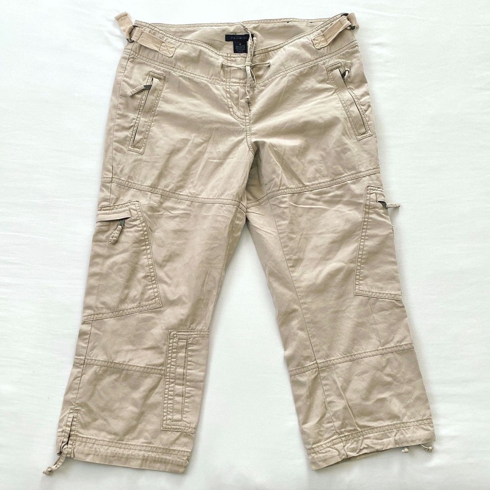 🔅 Khaki Cargo Capri 🔅
